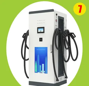 Commercial Electric Car Level 3 160kw 180kw 240kw Dc Rapid Charging Station With Comb 2 Charging Guns