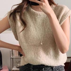 S925 серебряный шар свитер цепь длинный круглый шар серебряное модное ожерелье для женщин - Product Image 2