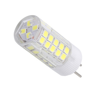 Lampu Bohlam Keramik <span class=keywords><strong>LED</strong></span> Kecil Model Jagung <span class=keywords><strong>G9</strong></span> E14 E11 E12 E17 BA15D G4 GY6.35 G8 7W 2835 kecerahan dapat diatur 110V 220V Dapat Diredupkan - Product Image 4
