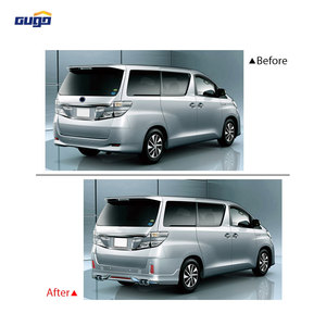 GUGO Nouveau kit carrosserie pour VELLFIRE 2008-2014 – Amélioration avec pare-chocs en PP résistant aux UV, à la corrosion et aux chocs, fixation par vis, ajustement universel 2 - Product Image 3