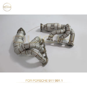 Pièces de tuyau de descente de collecteur d'acier inoxydable de ventes d'usine d'Ouchi pour Porschi Carrera 991.1 2012-2016 <span class=keywords><strong>911</strong></span> pièces d'échappement d'automobile - Product Image 5
