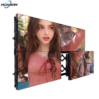 Kapalı 46 49 55 inç 2x2 3x3 LCD ekleme ekran kapalı süper ince LCD Video duvar