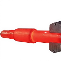 Carp Journey Factory Manche d'axe principal en acier allié 42CrMo forgé lourd (Axe forgé/Excentrique/Axe de transmission) Noir forgé