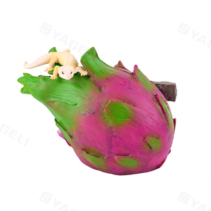 Bureau étanche coloré lézard cachette gecko <span class=keywords><strong>caméléon</strong></span> résine cachette grotte pour reptiles - Product Image 2