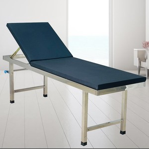 Camilla de Masaje de Acero Inoxidable al por Mayor para Medicina Tradicional China con Respaldo, Mesa de Examen Ambulatorio - Product Image 1