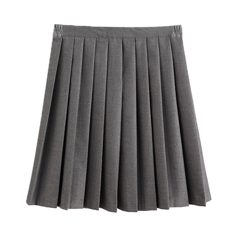 Dark Gray SHORT SKIRTS