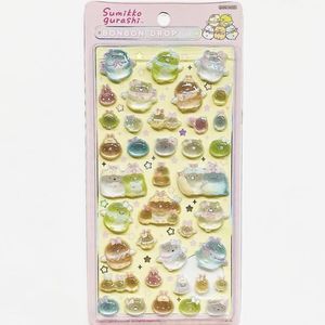 Autocollants en relief 3D amusants en métal Corner Creature, modèle <span class=keywords><strong>Tamagotchi</strong></span> Fille de dessin animé 888 - Product Image 2