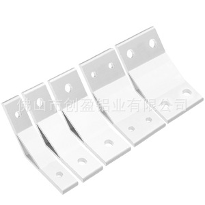 Chuangying Aluminum 135 Degree Internal Angle Bracket 4040 Profile Connector Polished Surface L Shape Corner Brace - Product Image 4