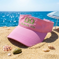 Gorra de Visera de Golf Bordada con Logotipo Personalizado, 100% Algodón, Unisex, para Adultos, Ajustable, con Borde Curvo, Protección Solar para el Verano