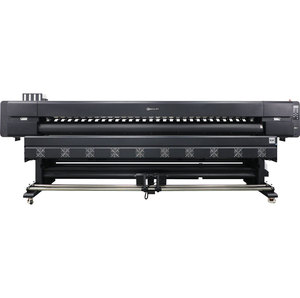 Máy in khổ lớn Megajet High Speed Four I3200 Heads <span class=keywords><strong>10</strong></span> <span class=keywords><strong>feet</strong></span> 3.2m sử dụng mực in dung môi sinh thái, in được trên băng rôn ngoài trời - Product Image 1