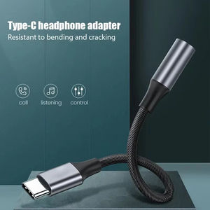 Adaptador <span class=keywords><strong>de</strong></span> conector <span class=keywords><strong>de</strong></span> auriculares hembra USB C a 3,5mm <span class=keywords><strong>de</strong></span> alta calidad, adaptador <span class=keywords><strong>de</strong></span> Cable <span class=keywords><strong>de</strong></span> <span class=keywords><strong>Audio</strong></span> auxiliar tipo C <span class=keywords><strong>para</strong></span> teléfono móvil Samsung Galaxy Xiaomi - Product Image 4