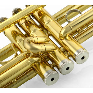 Trompeta <span class=keywords><strong>de</strong></span> Rendimiento en Si Bemol para Principiantes Set <span class=keywords><strong>de</strong></span> <span class=keywords><strong>Instrumentos</strong></span> <span class=keywords><strong>Musicales</strong></span> para Banda Instrumento <span class=keywords><strong>de</strong></span> <span class=keywords><strong>Viento</strong></span> <span class=keywords><strong>de</strong></span> Metal Base Laca Dorada - Product Image 4