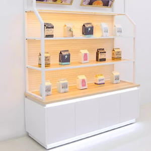 Mushen Forest Baker's Store เคสโชว์เค้กฐานหินอ่อนตู้โชว์เค้กตู้โชว์ขนมปัง - Product Image 2