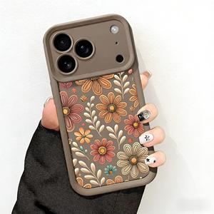 <span class=keywords><strong>Cover</strong></span> per <span class=keywords><strong>iPhone</strong></span> con Grafica Floreale e Vegetale per <span class=keywords><strong>iPhone</strong></span> 17 16 15 14 13 <span class=keywords><strong>12</strong></span> 11 Pro Max <span class=keywords><strong>Mini</strong></span>, Custodia Posteriore in <span class=keywords><strong>Silicone</strong></span> - Product Image 4