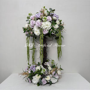 Décoration florale élégante en gros, centre de table de mariage personnalisé, design rustique, boule de fleurs pour la décoration de table de cérémonie - Product Image 5