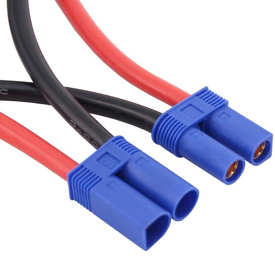 Adaptateurs Deans T Vers EC5 - Lot De 5 | Pour Batteries RC LiPo | Connecteurs Sans Fil | Modélisme