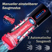 STELLAR PATH Masturbateur Automatique pour Hommes, Machine à Vibrations et à Succion, Rotation, Coupe vaginale en Silicone, Jouets Sexuels pour Adultes pour Hommes