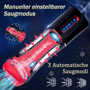 STELLAR PATH Masturbateur Automatique pour Hommes, Machine à Vibrations et à Succion, Rotation, Coupe vaginale en Silicone, Jouets Sexuels pour Adultes pour Hommes - Product Image 3