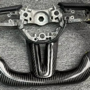 Accesorios Interiores para Automóviles, Volante de Fibra de Carbono para <span class=keywords><strong>MAZDA</strong></span> 3, <span class=keywords><strong>Mazda</strong></span> 6, Axela, Atenza, RX8, <span class=keywords><strong>MX5</strong></span>, CX3, CX8, CX9, CX-4, CX-5, RX-7, CX5 - Product Image 4