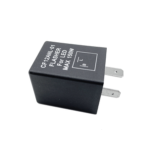 Autodragons CF12-ANL01 Relé intermitente LED de 2 pines, decodificador de intermitentes para evitar hiperflash, ecualizadores de carga, intermitentes LED CF12 - Product Image 3