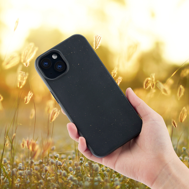 For iPhone XS X XR 6 6S 7 8 11 12 13 14 15 16 Pro Max Sustainable Wheat Straw Eco Friendly Mobile Phone Accessories Cover Case