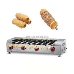 Chimenea de Gas eléctrica comercial, horno para pasteles, chimenea, pastel, máquina para hornear pan para soporte de <span class=keywords><strong>suelo</strong></span>, tienda de aperitivos - Product Image 2