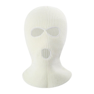 Unisex Knitted Balaclava Three-Hole Face Mask Winter Warm Neck Protector Cycling Skiing Outdoor Sports Headwear 54-56CM - Product Image 3