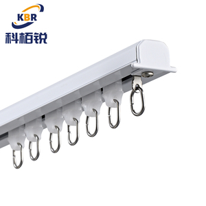 Заводская оптовая продажа, потолочный алюминиевый рельсовый рельс для отеля, волнистый складной рельс для штор - Product Image 6