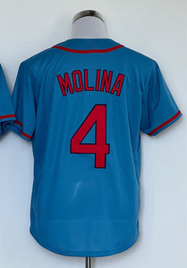 Maglie da Baseball di Alta Qualità per Uomo St. Louis 28 Nolan Arenado 1 Ozzie Smith 4 Yadier Molina, Cucite e Traspiranti - Product Image 4