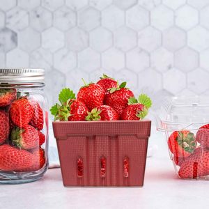 Bol à fruits en céramique Berry Containers, 4,25 pouces, pour la cuisine - Product Image 3