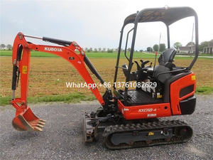 รถขุด Kubota Kx018-4 รถขุดขนาดเล็กแบบตีนตะขาบ เครื่องขุดไฮดรอลิกแบบตีนตะขาบมือสองของแท้ - Product Image 6