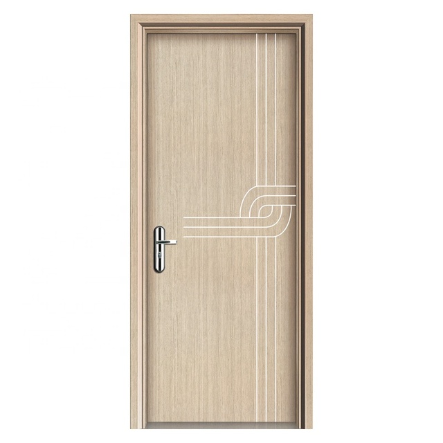 Multifunctional Interior Solid Wooden Doors Flush Door Wpc Classic