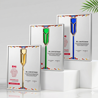 Trophée Pyramidal Personnalisé en Métal Poli Durable, Plaque Créative Émaillée de Couleur Haut de Gamme pour Récompense, Lettre de Nomination, Plaque de Distributeur