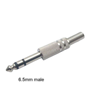 Adattatore Audio a spina maschio Stereo 6.5mm in nichel - Product Image 5