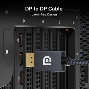 <strong>8K</strong> DisplayPort 1.4 Cable 1M 2M Display Port Cable <strong>8K</strong>@60Hz 4K@<strong>144Hz</strong> Ultra High Speed DP Cable for Laptop PC TV <strong>Gaming</strong> <strong>Monitor</strong> - Product Image 4