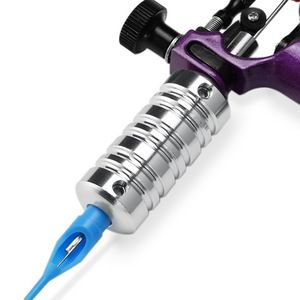 Empuñaduras para Cartuchos <span class=keywords><strong>de</strong></span> Tatuaje <span class=keywords><strong>de</strong></span> 21 mm, <span class=keywords><strong>de</strong></span> Acero Inoxidable y Aleación <span class=keywords><strong>de</strong></span> Aluminio, con Diseño Cóncavo-Convexo, Herramientas para Artistas, 2.1 cm - Product Image 3