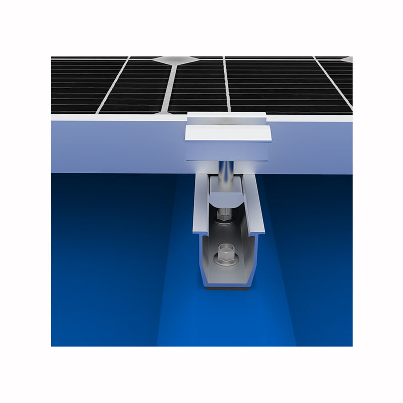 Sunlink Mini Rail Solar Panel Roof Mounting Structure Efficient Solar ...