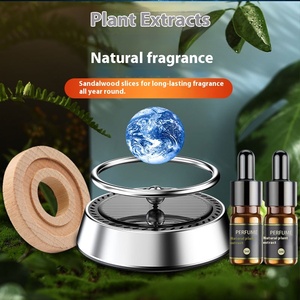 Ornements <span class=keywords><strong>de</strong></span> console <span class=keywords><strong>de</strong></span> voiture d'aromathérapie solaire créative parfum <span class=keywords><strong>de</strong></span> voiture en plastique durable avec parfum durable - Product Image 3