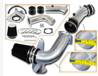 SHIELD Factory Sistema de carreras personalizado Manguera de silicona DR21 BCP Entrada de frío y filtro para 95-12 Accord V6 2.7l/3.0l V6