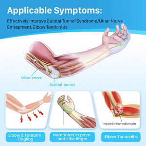 Best Selling Adjustable <strong>Elbow</strong> Splint <strong>Sleep</strong> Hand Support Wrist <strong>Brace</strong> Protects Adults at Night - Product Image 3