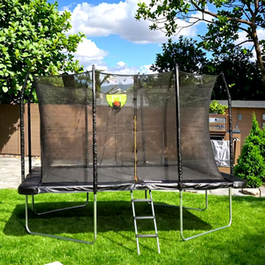 Zoshine Tapis robuste résistant aux UV <span class=keywords><strong>Trampoline</strong></span> rectangulaire Body Building <span class=keywords><strong>Fitness</strong></span> Rectangle <span class=keywords><strong>Trampoline</strong></span> pour adultes - Product Image 1