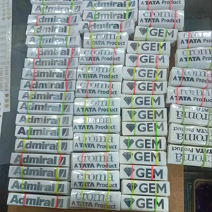 Máquina para fabricar pegatinas de metal Pegatinas de metal Plantas de electroformado Pegatinas de metal de níquel Fabricantes de plantas - Product Image 1