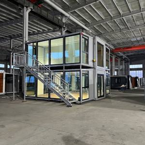 Kits de maisons préfabriquées à prix compétitif, maisons préfabriquées en conteneurs, maisons portables, maisons en conteneurs extensibles de luxe de 20 pieds et 40 pieds - Product Image 1