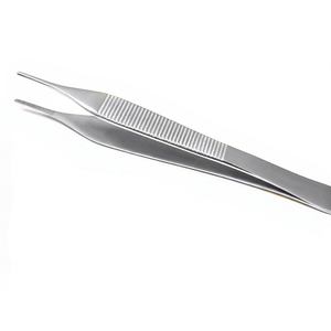 Adson Tweezers 15cm High Quality Stainless Steel Manual Fully Reusable Multi-Purpose Dental Orthodontic Medic Instruments CE - Product Image 1