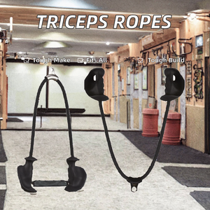 Accessoires de Machine de câble de gymnastique robustes cordes de Triceps pour la <span class=keywords><strong>poulie</strong></span> d'haltérophilie bras arrière accessoires d'équipement de Fitness de Fitness - Product Image 3