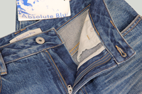 Celana Jeans Wanita High Waist Straight-leg Vintage Biru Denim Washed Longgar Kasual Premium Musim Panas Gugur Kancing Produsen OEM