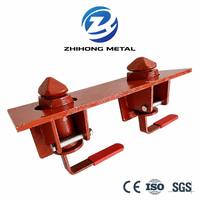 Dispositif de verrouillage à torsion Zhihong NS22 à bas prix, pièces de rechange en acier avec revêtement rouge et noir pour châssis de conteneur de remorque et semi-remorque