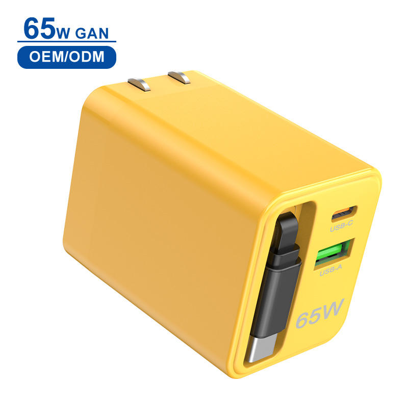Yellow 65W Charger