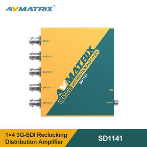AVMATRIX SD1141 Répartiteurs et convertisseurs vidéo 1*<span class=keywords><strong>4</strong></span> SDI Reclocking <span class=keywords><strong>Distribution</strong></span> Amplificateur - Product Image 5