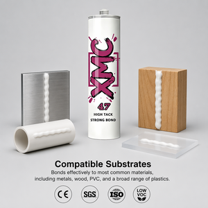 Adhésif polymère MS haute adhérence, mastic écologique pour la construction, colle pour <span class=keywords><strong>bois</strong></span>/métal/plastique, résistant aux intempéries, collage et étanchéité, OEM - Product Image 1